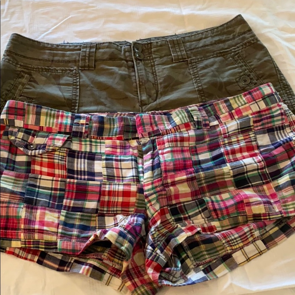 Two American Eagle shorts